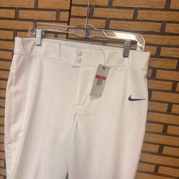 Nike White Softball Pants Size Large‎ - Image 3