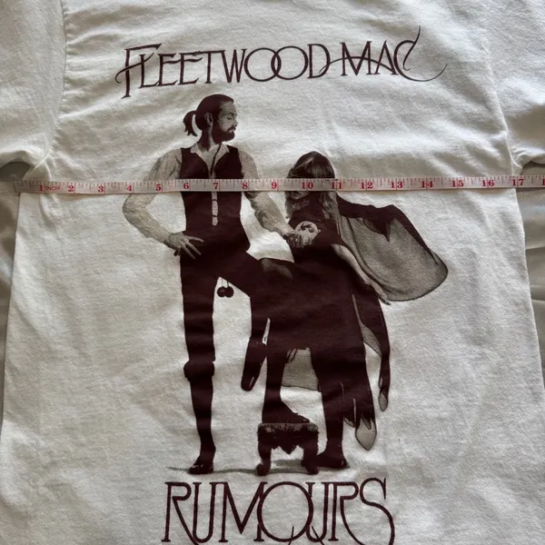 Fleetwood Mac Rumours White T-Shirt - Image 4