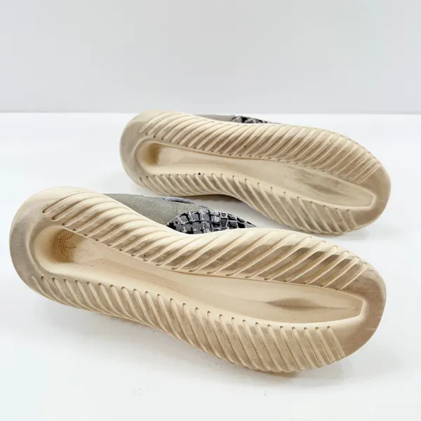 Adidas Women's Originals Tubular Entrap Sneakers Shoes BA7100 Size 7, Gray Snake - Image 5