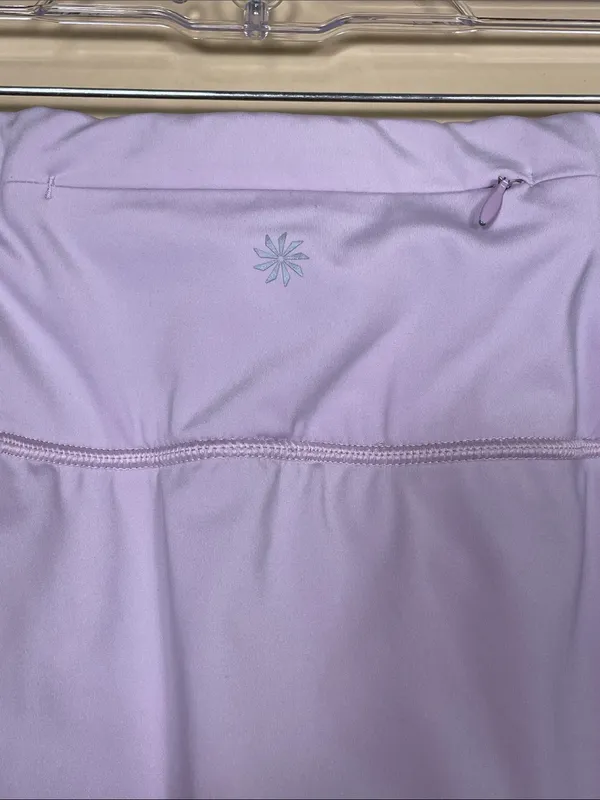 Athleta Women’s Momentum Lilac Purple Ruffle Athletic Athleisure Tennis Skort - Image 7