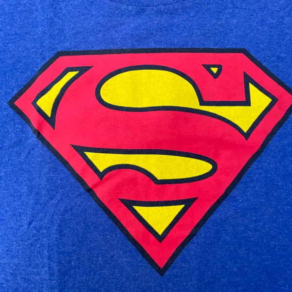 Super Man Blue & Red T-shirt - Image 2