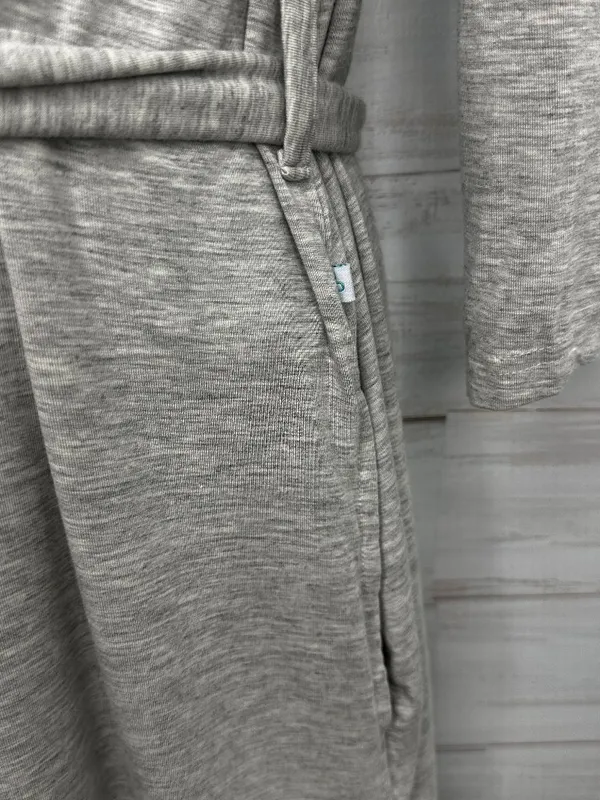 Posh Peanut Mommy Robe in Light Gray Size Small Soft Maternity - Image 4