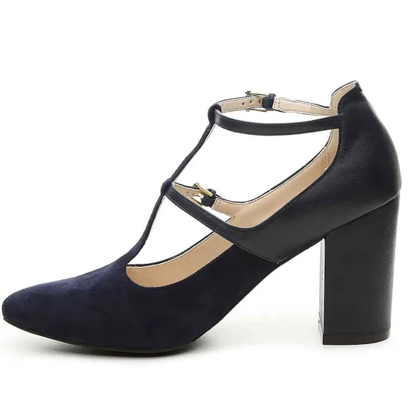 Cole Haan Black Suede & Leather Strappy Rheba Pumps - $250 NWT - Image 3