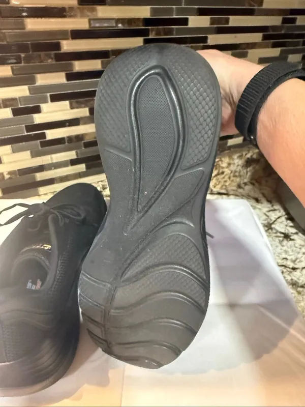 Skechers BOBS Sport Squad Waves sneakers black Sz 11 WIDE NWT - Image 4