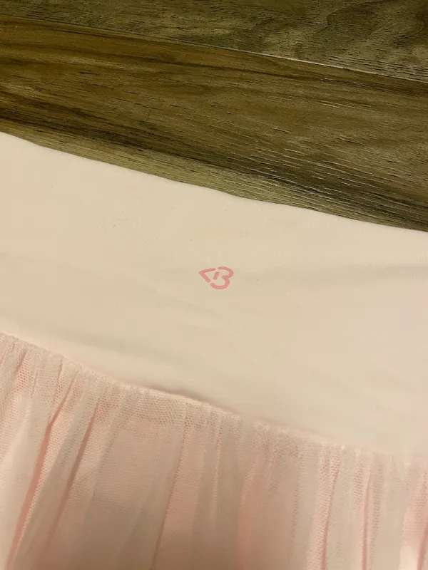 NWT! Popflex Target X Blogilates Women's Ballerina Skort Skirt Pink Size Large - Image 8