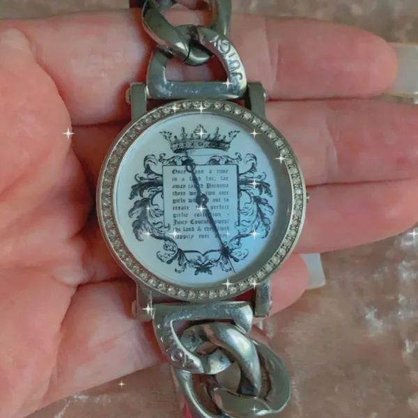 🍒JUICY COUTURE Stainless Steel silver watch - Image 4