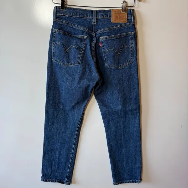Levi Strauss 501 Original Fit Button‎ Fly Blue Denim Jeans W26 - Image 9