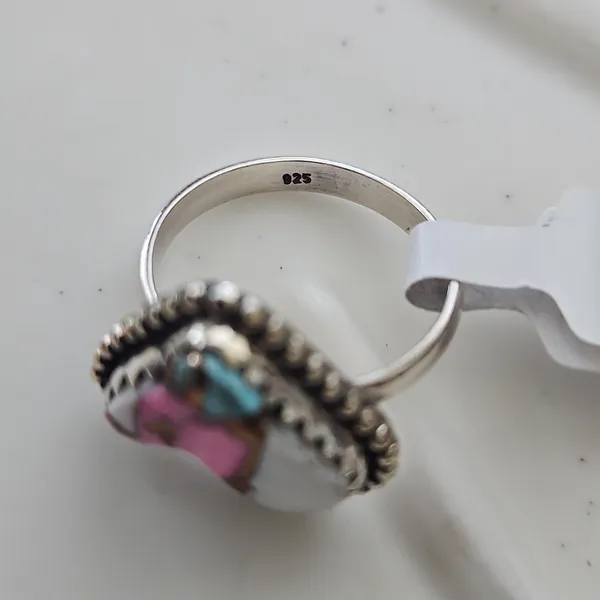 Cotton Candy Boot Ring Size 8 - Image 4