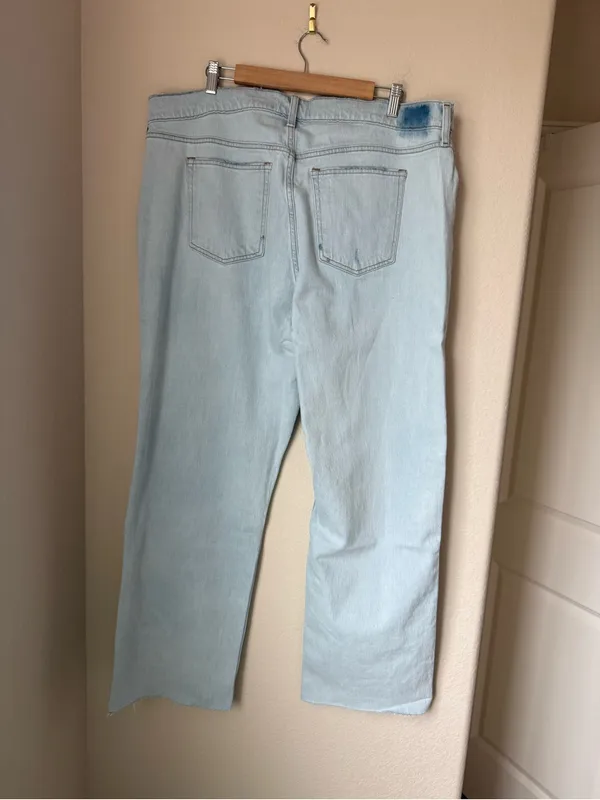 Abercrombie and Fitch the baggy low rise curve love jeans size 34 | 18R - Image 2