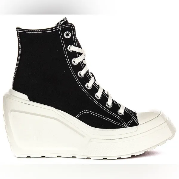 Converse Chuck 70s‎ De Luxe Wedge High Top 'Black' 8.5 - Image 5