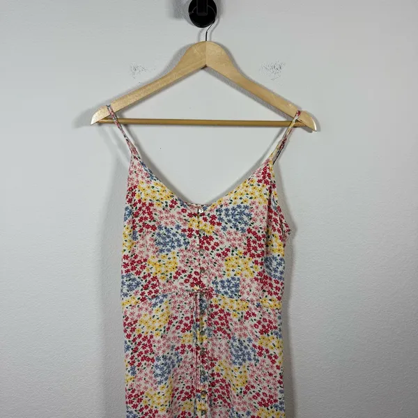 Rails Frida Floral Ruffle Midi Dress in Multicolor Flower Meadow Size S - Image 5