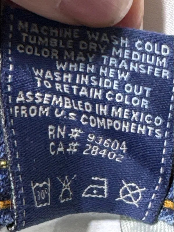 J & Company Flared Blue Jeans with Studded Pockets - Size 25 - Image 11