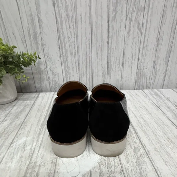 Vionic Kensley Womens 8.5 M Black Leather Slip On Loafers Comfort EU 39 - Image 4