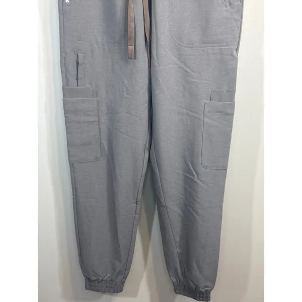 FIGS‎ Charlotte Slim Fit Scrub Pants Cargo Pockets Jogger Gray XXS NWT - Image 5