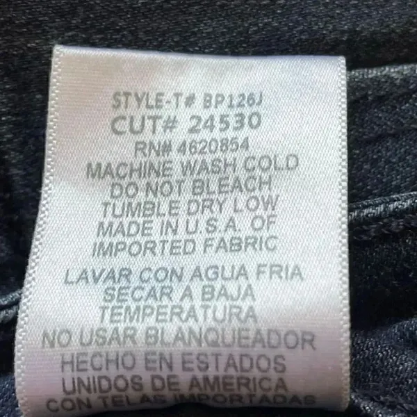 Just Black Mid Rise Blue Soft Skinny Denim Women’s Minimalist Jeans SZ 26 # 1543 - Image 10