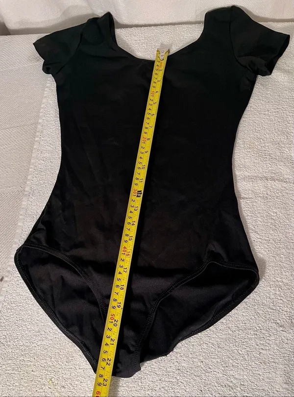Capezio Studio Collection Short Sleeve Leotard Bodysuit Size Large - Image 5