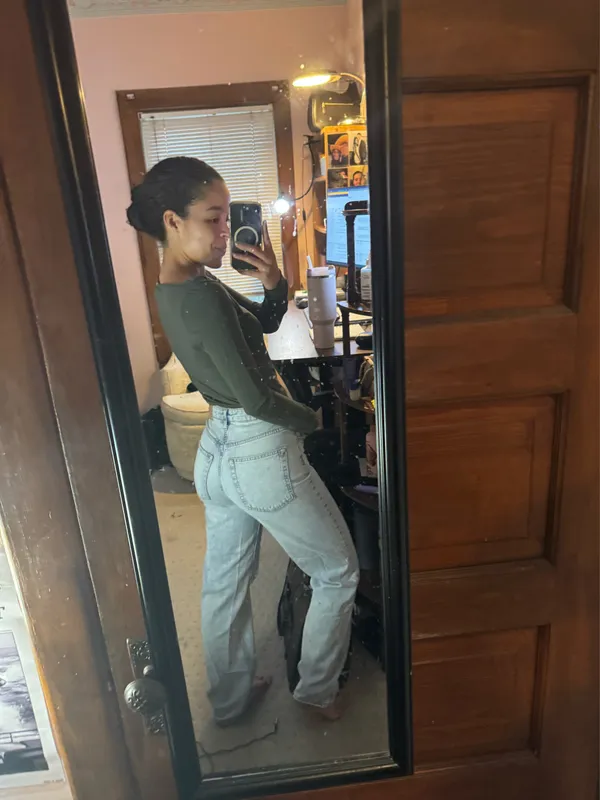 H&M Jeans High-Waisted Straight 90s - Image 2