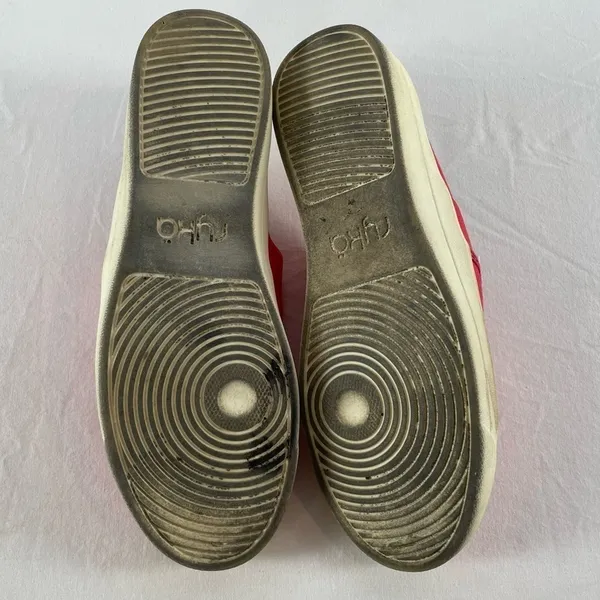 Ryka Valerie Closed Toe Slip On Flats in Red Size‎ 7.5 - Image 6