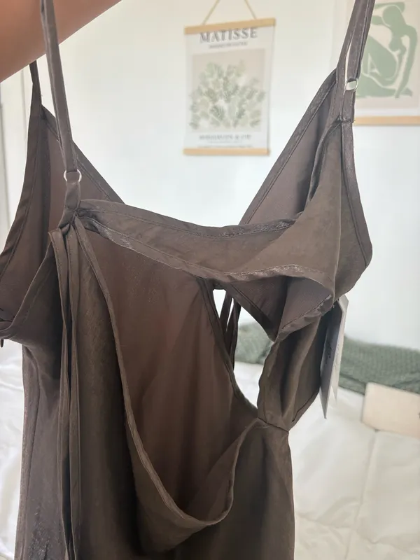Princess Polly Mini Dress Brown - Image 5