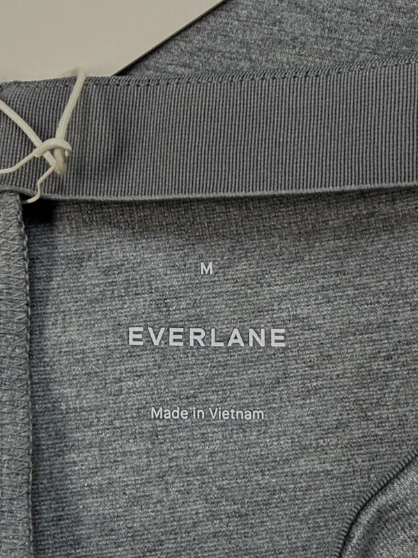 Everlane NWT Mid Heather Gray The Dream Kick Flare Ponte Pants Size Medium - Image 13
