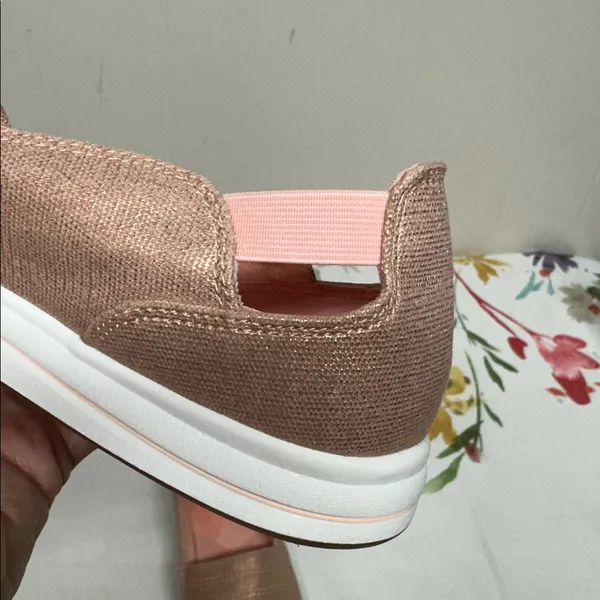 Clarks Women's Breeze Step II Cloudsteppers Pink Metallic 261727824065 - Image 5