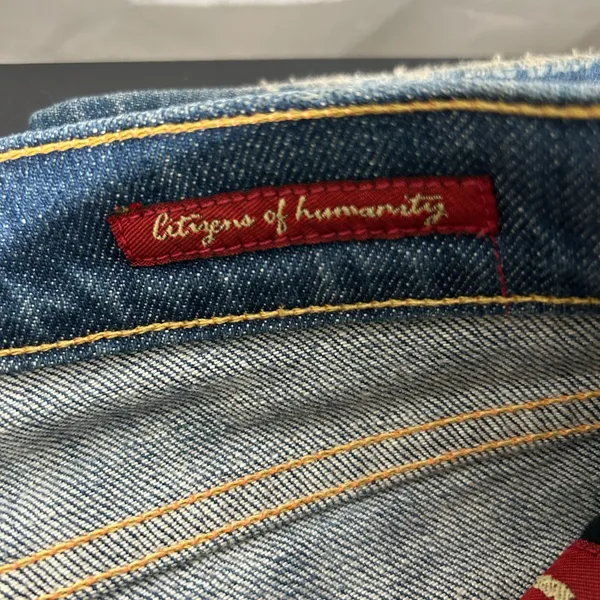 CITIZENS OF HUMANITY Jeans Kelly #001 Low‎ Rise Waist Bootcut Stretch Size 29 - Image 3