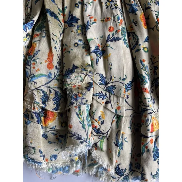Free People Third Charm Printed Mini Skirt Women’s Size XS - Image 10