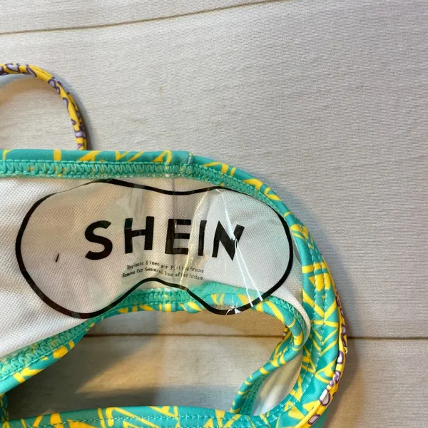 NEW - Shein - Women’s Multi-Color Thong Bikini Set - Size Small - Image 9