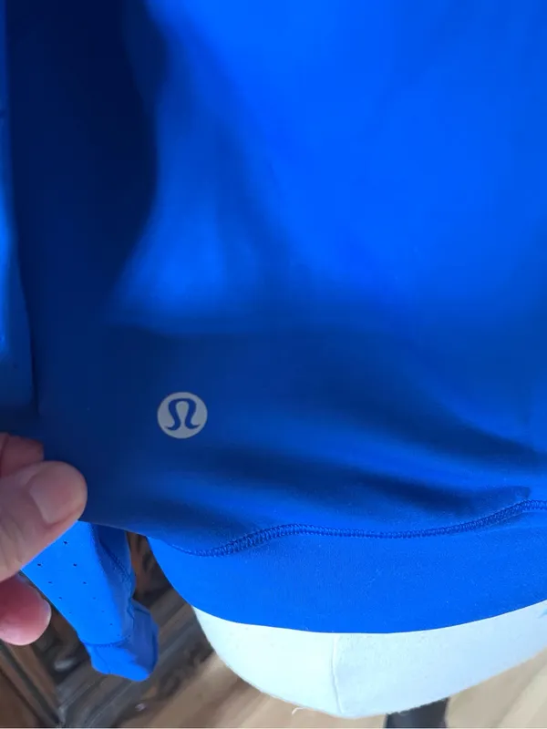 Lululemon Royal Blue Long Sleeve - Image 11