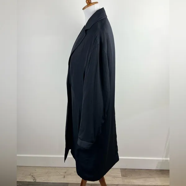 Vince Navy Longline Puffer Blazer Coat Jacket V5947-91167 Size S - Image 11
