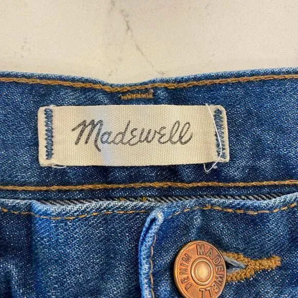 Madewell Retro Crop Bootcut Distressed Jeans Size 25 Tall‎ - Image 7