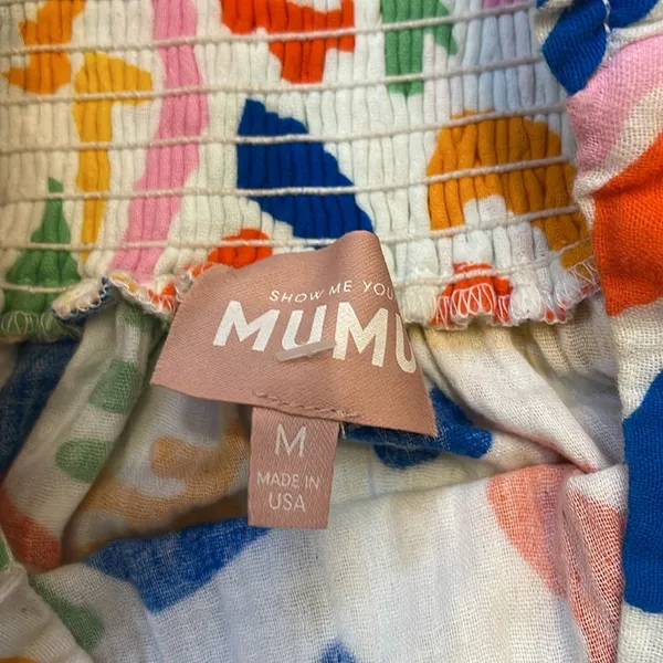 Show Me Your Mumu Long Weekend Maxi Dress Primary Paradise size Medium M - Image 6