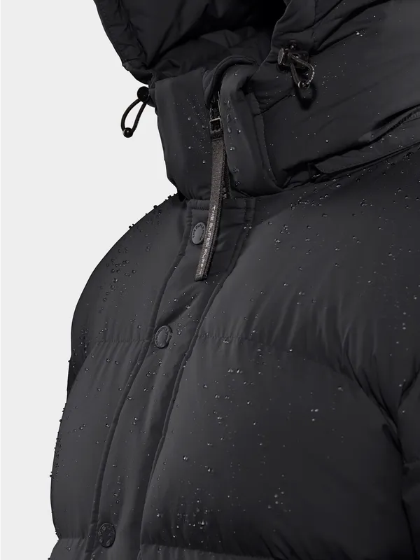 Aritzia The Super Puff Long cliMATTE Puffer Coat Black 2XS - Image 4