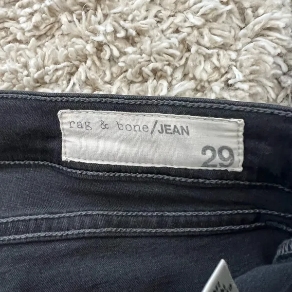 EUC RAG & BONE Legging Skinny Jeans Dark Grey - Image 7