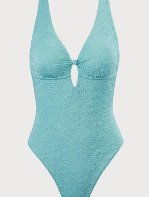 Berlook Floral Textured One-Piece Swimsuit 56 - Image 6