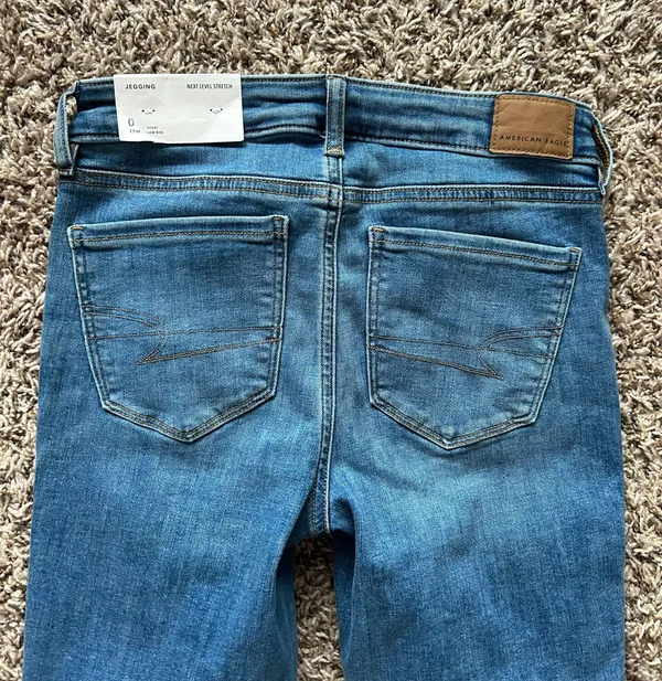American Eagle jeggings size 0 short - Image 3