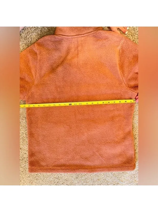 Telluride Clothing Company Fleece Snap Popover Sweater Large - Image 6