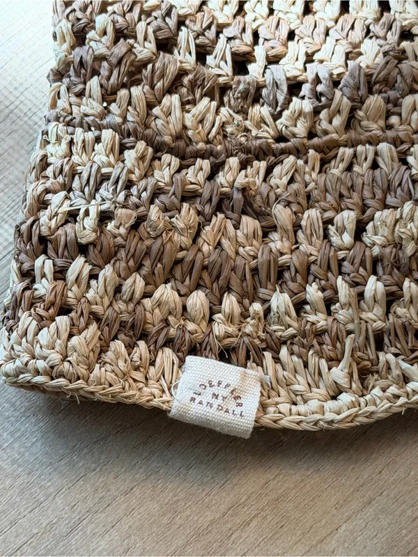 Loeffler Randall Jocelyn Raffia Bucket Hat - Image 3