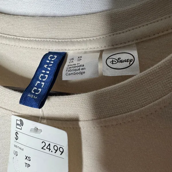 Disney x H&M Simba Long Sleeve XS NWT Lion King Disneycore - Image 9
