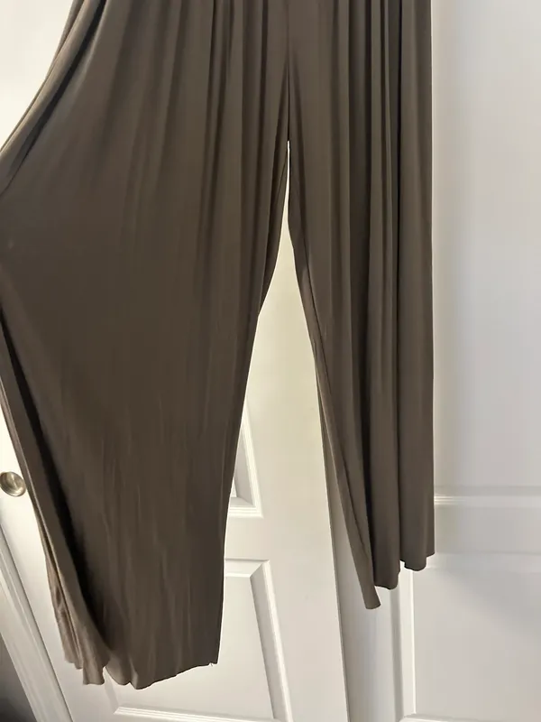 Abela Story Palazzo pants medium Tan - Image 3