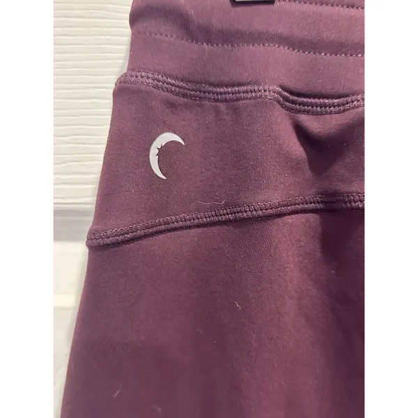 Zyia Active Unwind Jogger Pants Plum Purple Medium‎ Drawstring Pockets Cuffed - Image 6