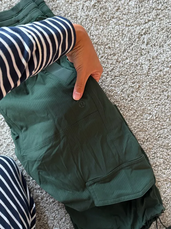 Lululemon Dance Studio Relaxed-Fit Mid-Rise Cargo Pant Legacy Green XS - Image 15
