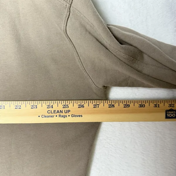 Lululemon Perfectly Oversized Crew Pullover Green Brown Women's Size 12 - Image 5