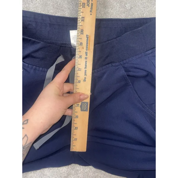 figs zamora jogger scrub pants xs pet Navy Mid Rise Small‎ Spot Pointed Out - Image 9