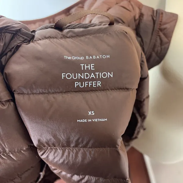 The Group‎ Babaton The Foundation Puffer Brown XS - Image 8