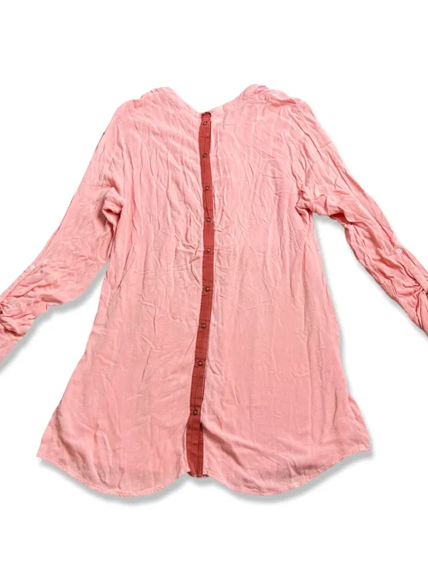 Free People Snap Out Of It Gauzy Tunic Top - Image 3