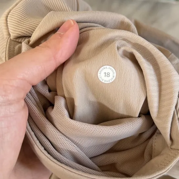 Lululemon Light Tan Dance Studio Jogger Pant Work Out Yoga Blokette Size 18 - Image 6