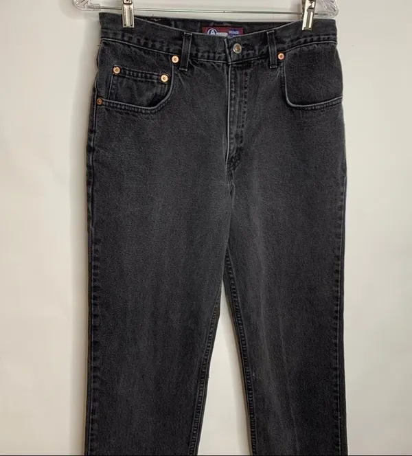 Vintage Arizona Jeans Black Relaxed Fit 31" Waist - Image 4