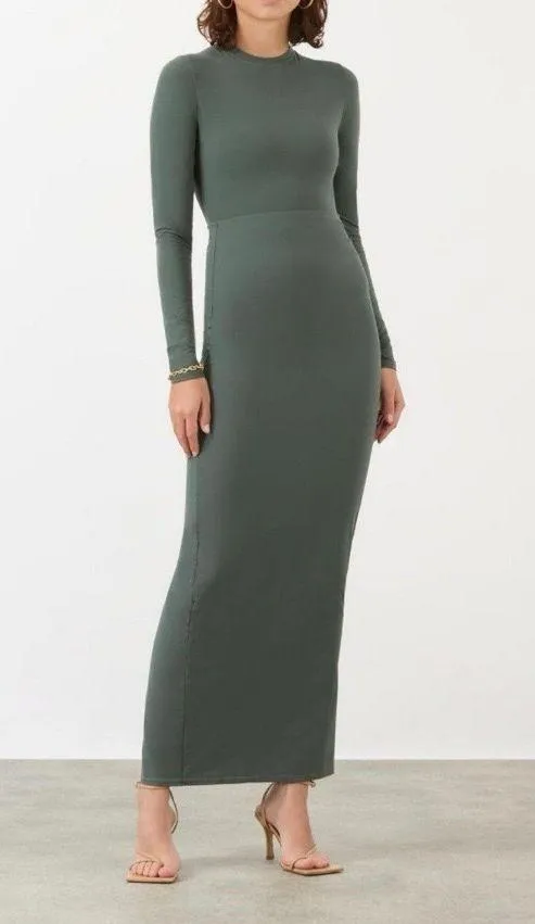 Skims Fits Everybody Long Maxi Skirt Deep Sea M NWT ( sold out) style - Image 3