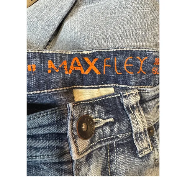 Urban Pipeline Max Flex Jeans Mens 30x30 Slim Fit Light Wash Stretch Denim - Image 7